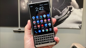 BlackBerry KEY2 Update! New Security Patch!