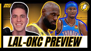 Lakers-Thunder Series Preview: Prediction, Questions, X-Factors, Stats &amp; More W/ Cranjis