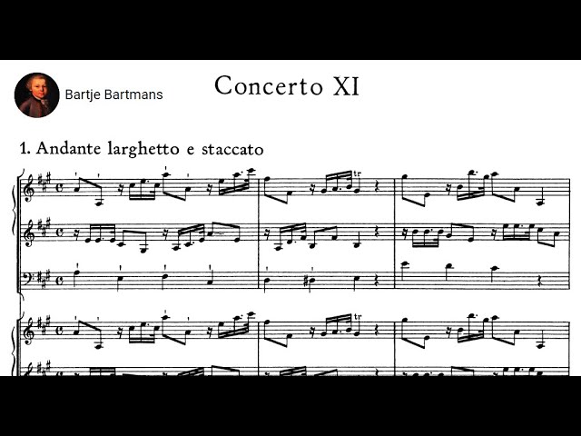 Concerto出品 George Fr Handel - Concerto Grosso Op. 6, No. 11 (1739) - YouTube