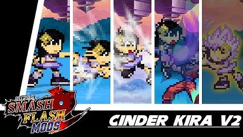 SSF2 Mods: Cinder Kira v2 (Update Patched)