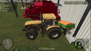 Farming simulator 25 ep 10 cosecha y checamos los atados 