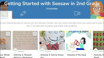 Assigning your first seesaw activity