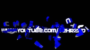 Cinema 4D Intro (crashing text)