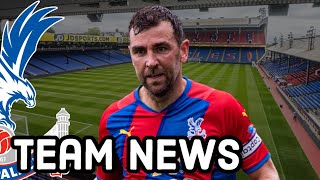 Crystal Palace Team News Ahead of Southampton Game