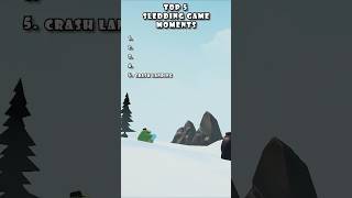 Top 5 Sledding Game moments  #gaming #thestellarjay #sleddinggame