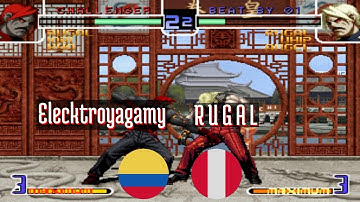 King of Fighters 2002 Plus (FT5) - Elecktroyagamy (CO) vs R U G A L (PE) - 2021-12-09