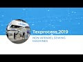 JUKI Texprocess 2019 Non-Apparel Sewing Machines