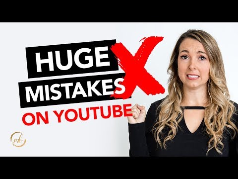 Mistakes New Influencers Make on YouTube