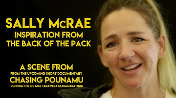 SALLY McRAE - Professional Trail Runner - CHASING POUNAMU  (scene)