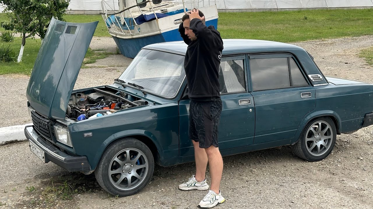 ВАЗ 2107 ТУРБО \"ЗАЖИГАЛКА\" | ТОЛЬКО КУПИЛ И УЖЕ КАПИТАЛКА | ГОТОВЛЮСЬ К ...