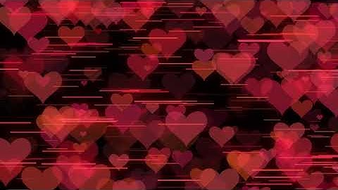 heart particle background loop animation - Download Stock Footage