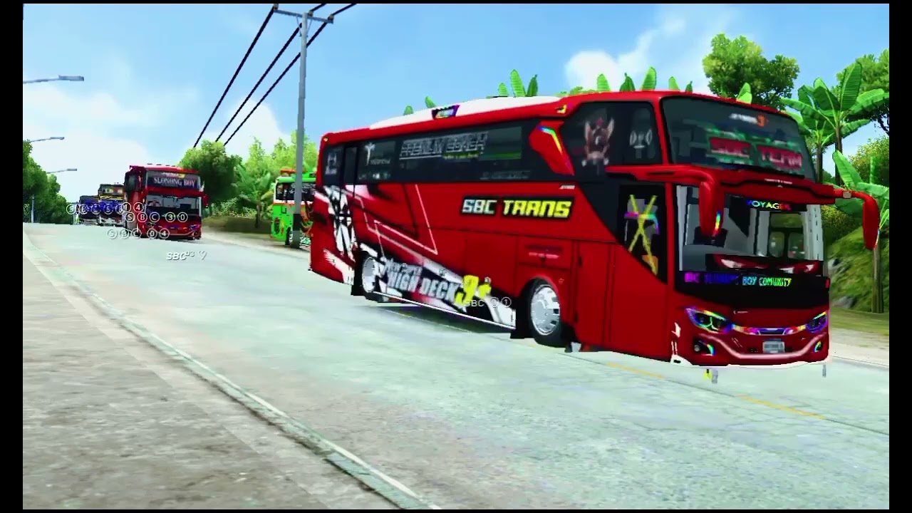 Mabar livery bebas bersama tim #SBC#GRUB SLONONG BOY COMUNITY