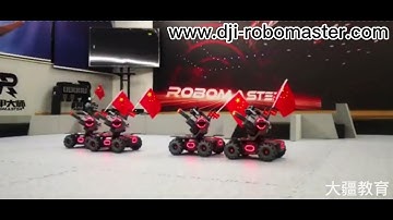 STEM Educatioanl robot for learning python & scratch-DJI Robomaster ep swarm performance