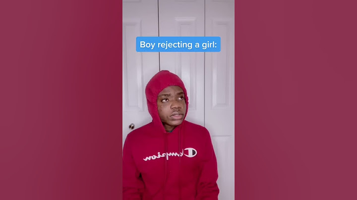 When a boy rejects a girl 😂