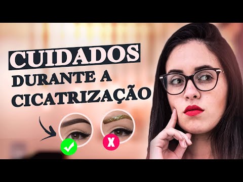 Vídeo: Como cuidar do seu procedimento de maquiagem permanente: 9 etapas