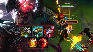 YASUO NEW BUILD INSANE SPEED COMBOS 100% WIN RATE WILD RIFT