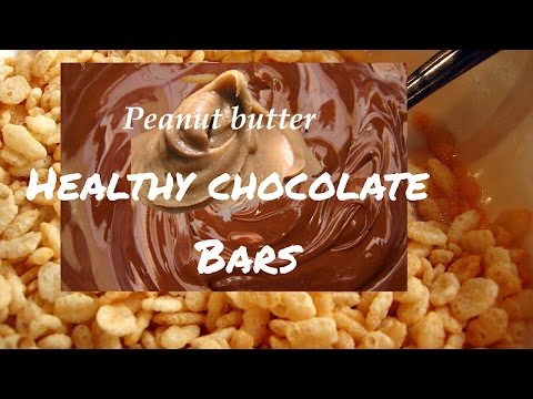 Chocolate /peanut butter Crunch Bars (no bake)