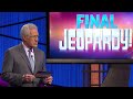 Jeopardy! James Holzhauer, Final Jeopardy 4/29/19