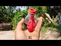 Making Slingshot Using Balloon with Plastic Bottle