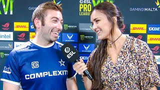 Complexity coach (T.c) - Interview AFTER match vs HEET | ESL Pro League Season 16 | CSGO