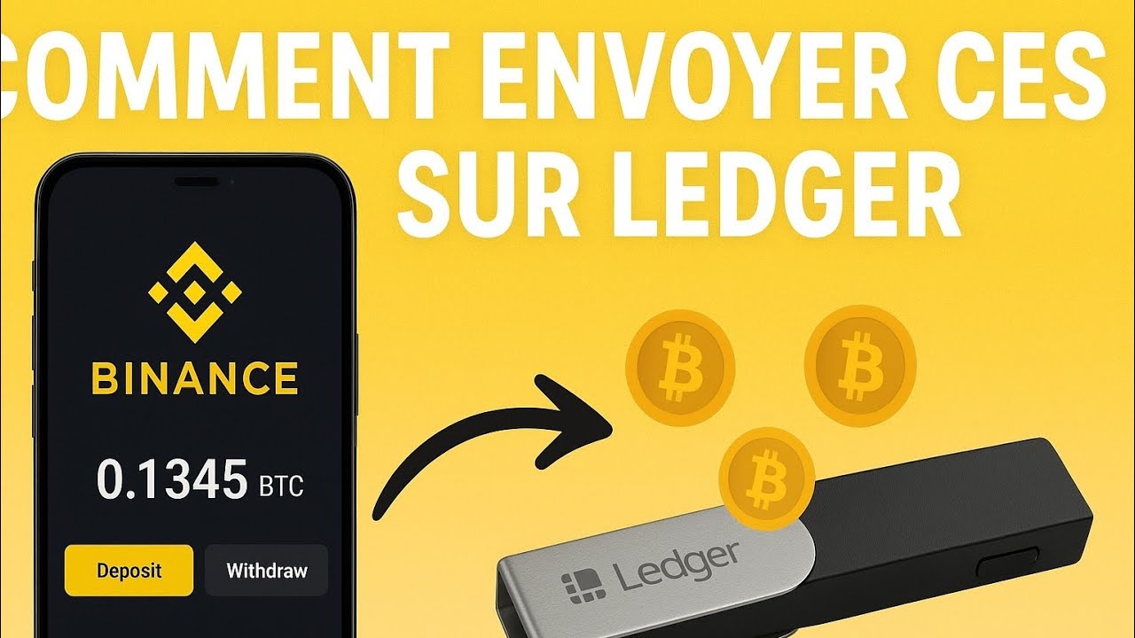 Envoyer son Bitcoin de Binance vers sa clé Ledger