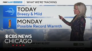 Breezy and mild on Sunday in Chicago