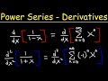 Finding Power Series By Differentiation