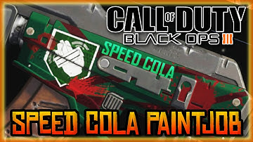 Black Ops 3 - How To Make An Epic SPEED COLA CUSTOM CAMO PAINTSHOP GUNSMITH TUTORIAL
