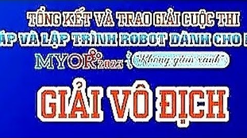 TT. Thi lắp ráp và lập trình ROBOT tiep tại TP HCM