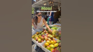 Mango pit stop in Maui #hawaii #maui #mauistop