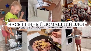 УСПЕТЬ ВСЁ//Насыщенный домашний влог//БУДНИ МАМЫ//Мотивация