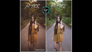 How To Edit MOODY BROWN - Lightroom Mobile Tutorial