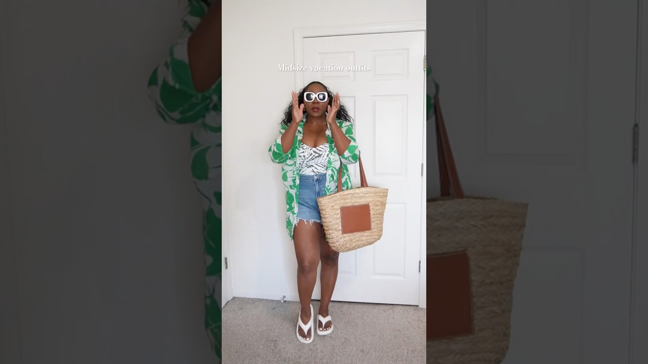 SUMMER VACATIONS OUTFITS {MIDSIZE FASHION}