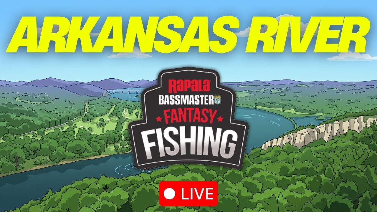 ARKANSAS RIVER Bassmaster Fantasy Fishing Show 📱