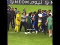 هوشة سلمان الفرج و حسين عبدالغني حسين عبدالغني يجلد لاعبين الهلال تصميم النصر 