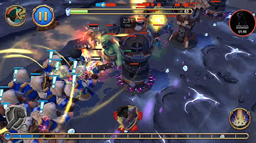 Royal revolt 2 - best friends cup map 10 8==D