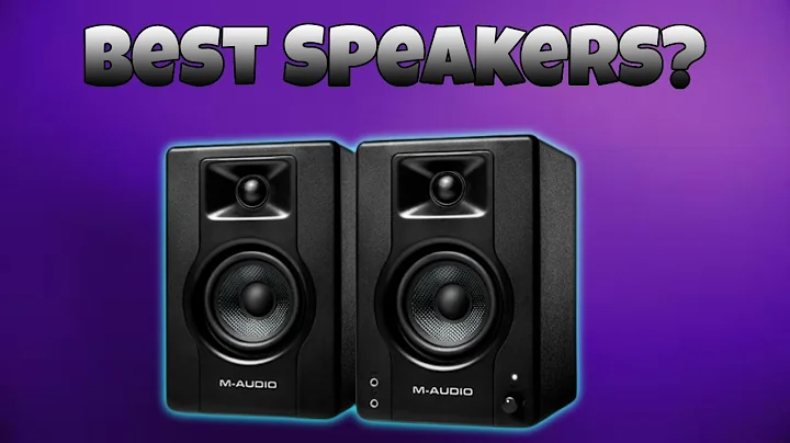 I Finally Got NEW SPEAKERS (M Audio Bx-3)