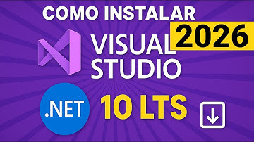 Cómo Instalar Visual Studio 2026 y .NET 10 LTS Paso a Paso (Guía Completa Actualizada)