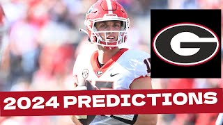 Georgia Football 2024 Predictions