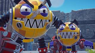 Baby Toc-Man Vs Daddy Toc-Man Pac-Man World 2 Re-Pac Final Boss