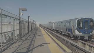 MTA NYC Subway: New R211A 5 Car Set Deadheading To Coney Island
