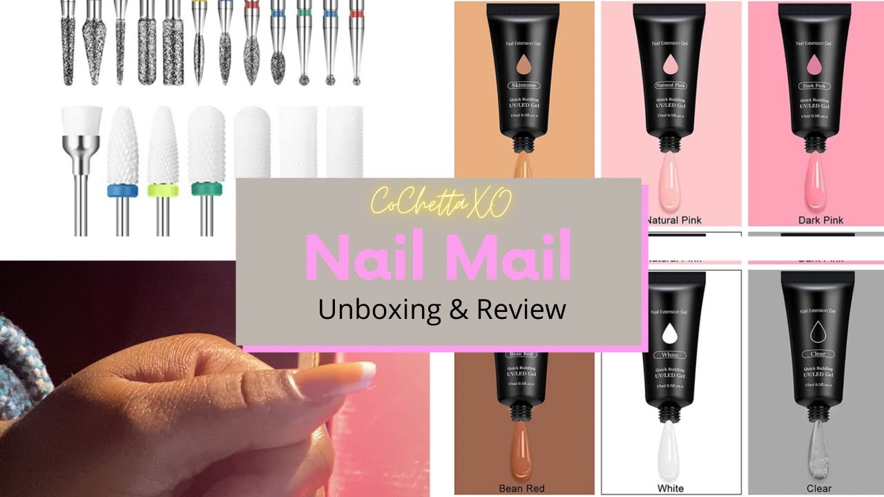 Unboxing WuBeFine Polygel Extension Nail Kit | $20 Gel Nail Builder Enhancement
