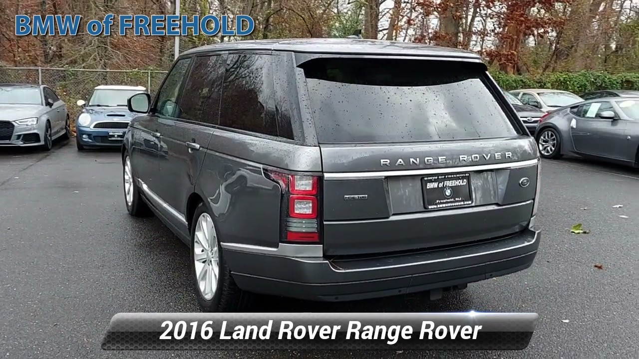 Used 2016 Land Rover Range Rover Diesel HSE, Freehold, NJ N9J97419A
