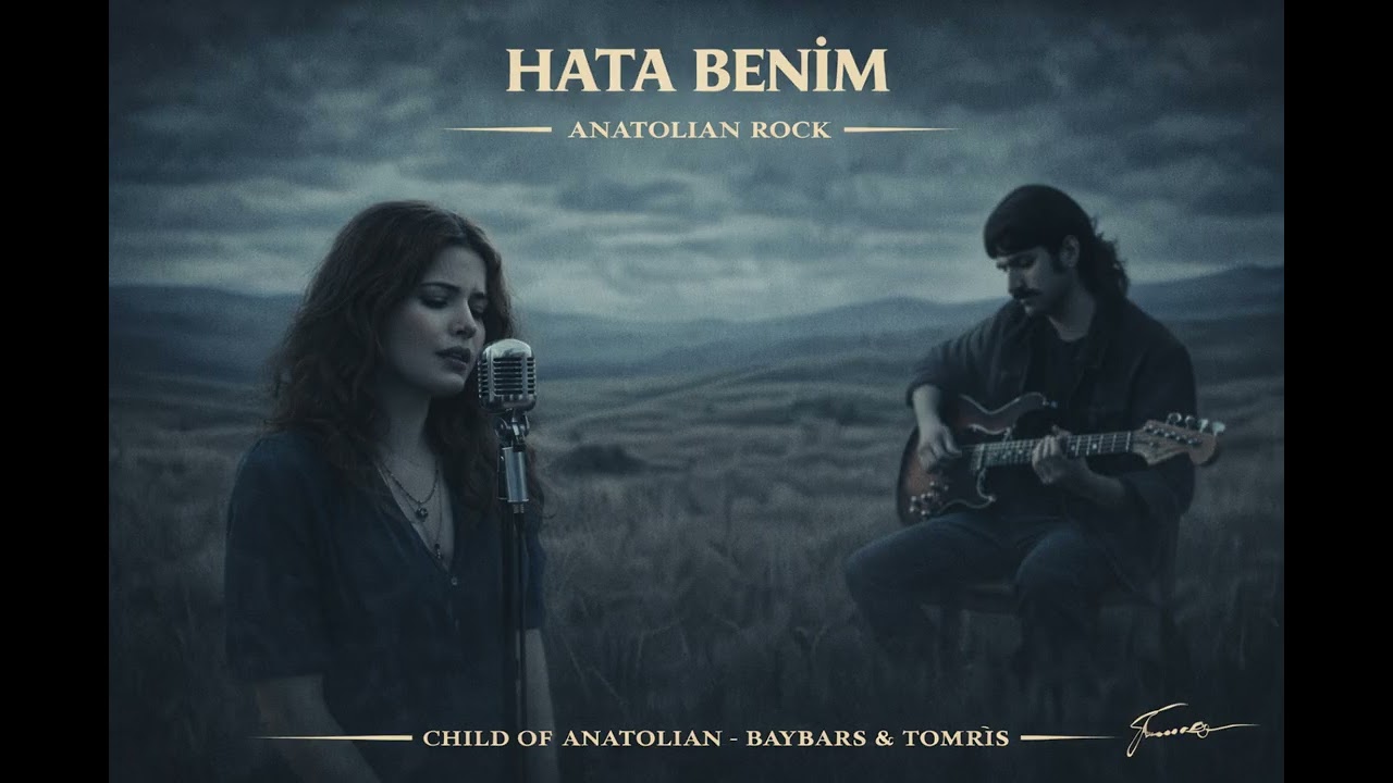 HATA BENİM GÜNAH BENİM SUÇ BENİM  I  1970'S PSYCHEDELİC ANATOLİAN ROCK-COVER - TOMRİS