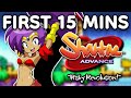 Shantae advance risky revolution gba  15 mins of gameplay