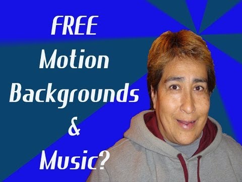 How to Get FREE moving backgrounds and music for Windows Live Movie Maker