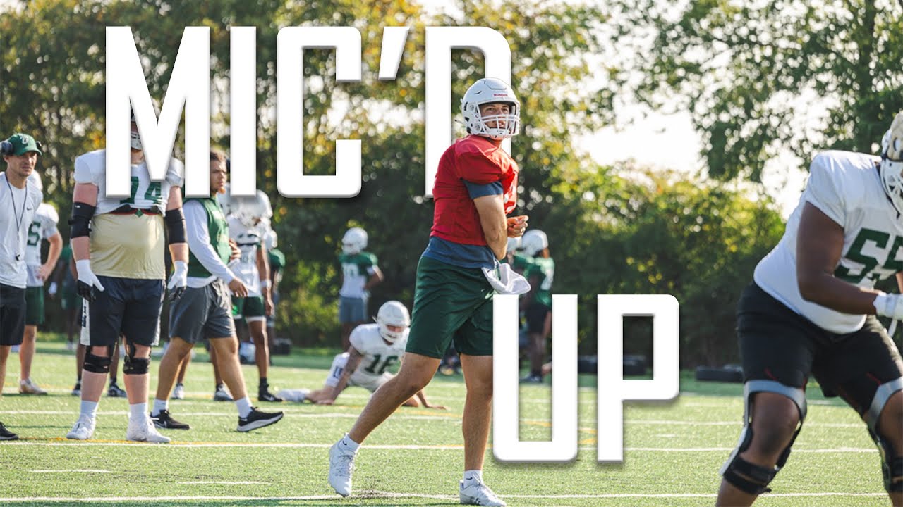 Kason Martin Mic'd up |  Fall Camp 2023