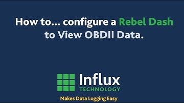 DiaLog |How to configure a Rebel Dash to view OBDII data.