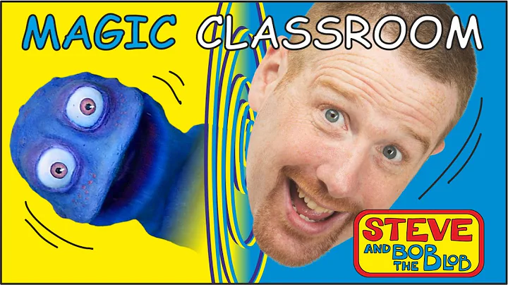 Magic Classroom Objects for Kids in English Story from Bob the Blob