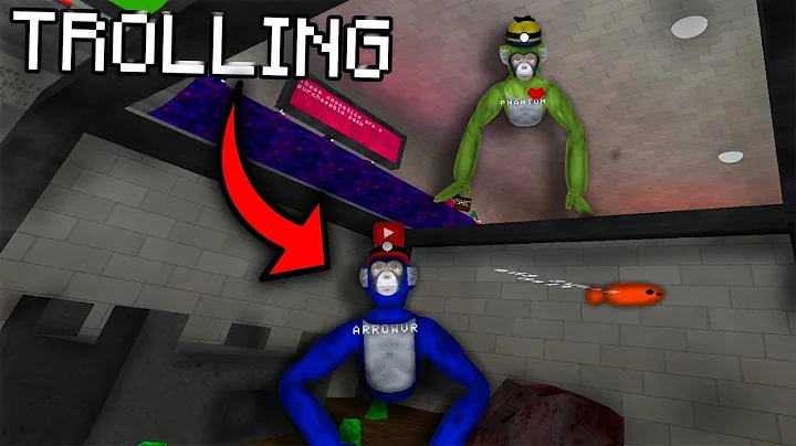 Trolling in the fish tank In Big Scary!